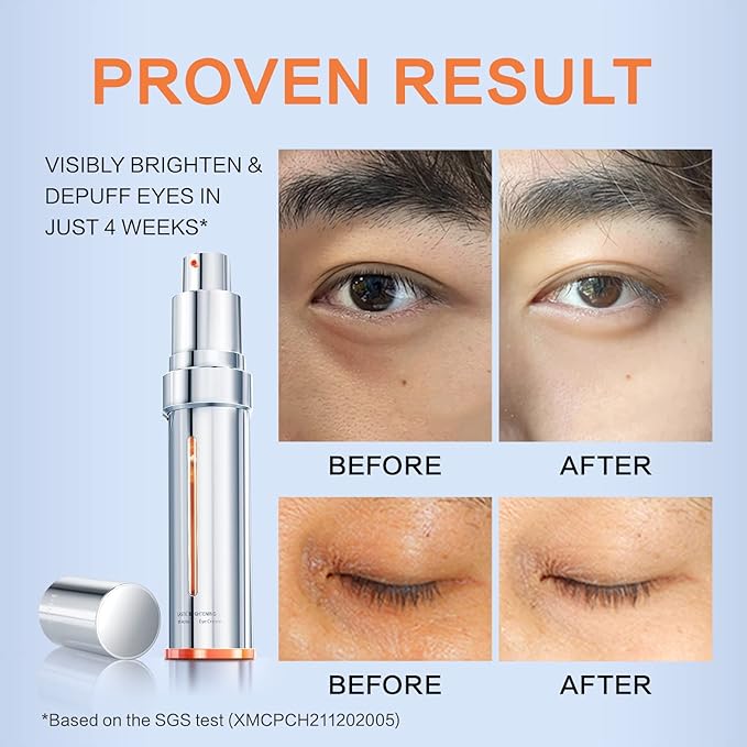 Elastic Brightening Youth Activating Eye Cream for dark circles and puffiness, 0.71 oz-Velvo Beauty