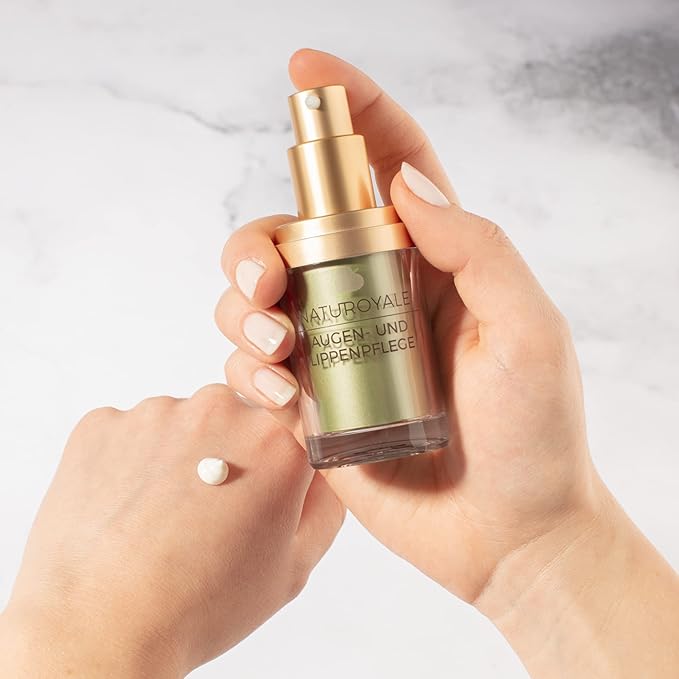 ANNEMARIE BÖRLIND – NATUROYALE Eye & Lip Cream – Natural Antioxidants, Vitamin C + E and Jojoba Oil for a Fresher, Smoother, and Tighter Skin – Step 5 of 5 – 0.5 oz.-Velvo Beauty