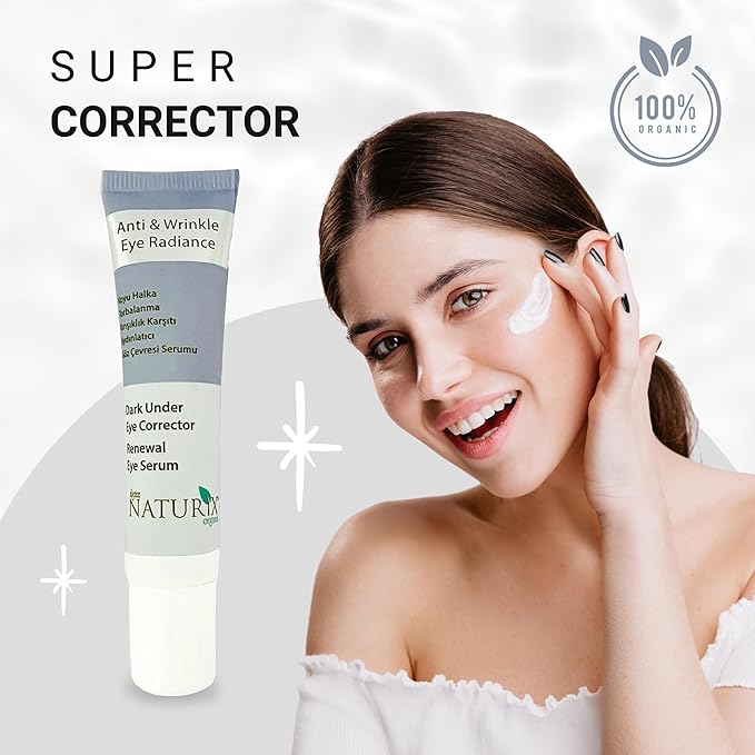 Eye Contour Cream | Eye Serum with Hyaluronic Acid and vitamin E to Eliminate Under-eye Bags, Dark Bruises and Wrinkles | Shiny Skin Face Roller-Velvo Beauty