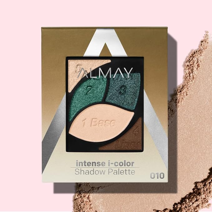 Almay Eyeshadow Palette, Longlasting Eye Makeup, Primer Enriched with Antioxidant Vitamin E, Hypoallergenic, 030 Hazel Eyes, 0.1 Oz-Velvo Beauty