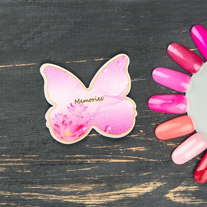Resin Nail Art Palette: 2PCS Nail Art Palette Makeup Resin Mixing - Makeup Plate Nail Plates for Nail Art Nail Tip Holder Nail Art Display-Velvo Beauty