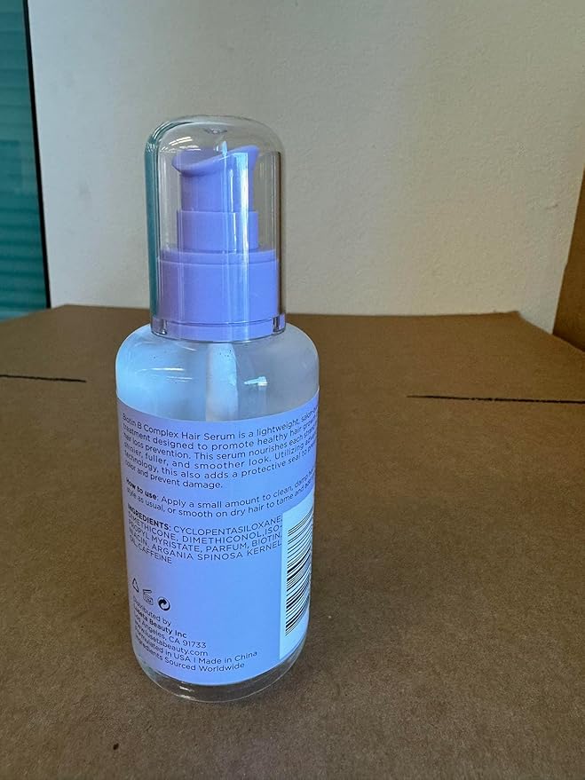 Luseta Biotin B-Complex Hair Oil Thickening & Strengthening for Thin and Dry Hair Promote Hair Growth 3.38oz-Velvo Beauty