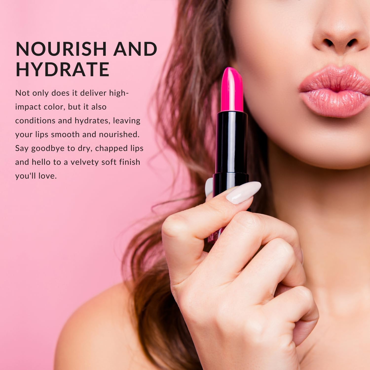 Color Me Beautiful Color Renew Lipstick, Vibrant Lip Color Makeup, Hydrating Creamy Formula-Velvo Beauty