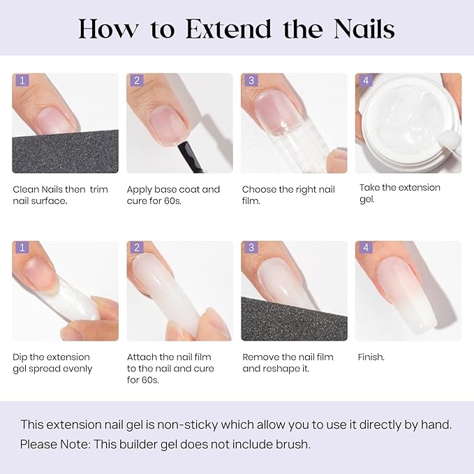 MIZHSE Solid Builder Gel, Non-Sticky White Sculpting Gel for Nails, 3D Nail Art Building Carving Modeling Hard Nail Extension Soak Off U V/LED Salon Home DIY 15g/0.5oz-Velvo Beauty