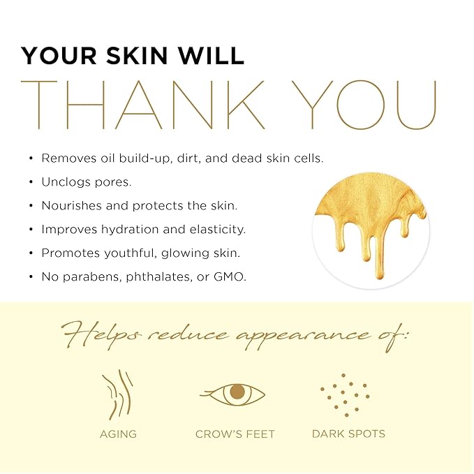 AZURE 24K Gold Firming Peel Off Face Mask - Anti Aging, Lifting, Illuminating & Revitalizing - Removes Blackheads, Dirt & Oil with Hyaluronic Acid & Collagen - Korean Skin Care - 150 mL - Pack of 2-Velvo Beauty
