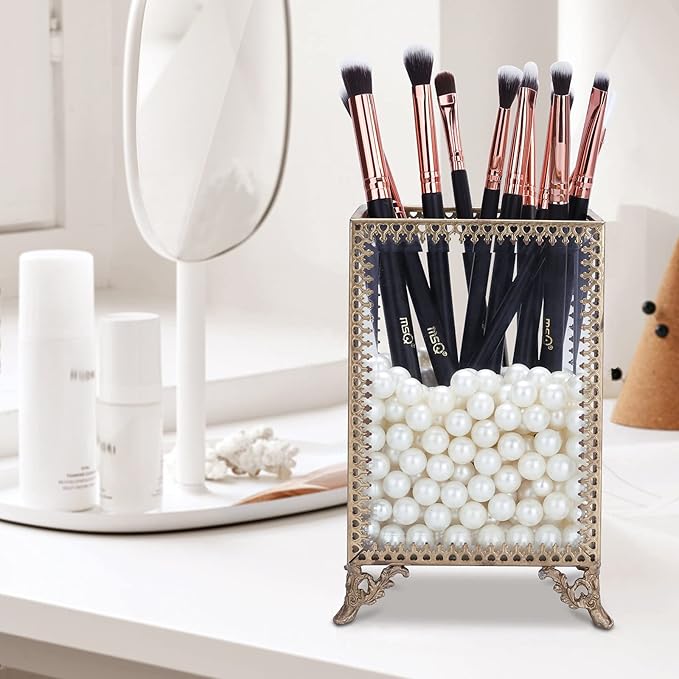 MSQ Eye Makeup Brushes 12pcs Rose Gold Eyeshadow Makeup Brushes Set with Soft Synthetic Hairs & Real Wood Handle for Eyeshadow, Eyebrow, Eyeliner, Blending(without bag)-Velvo Beauty