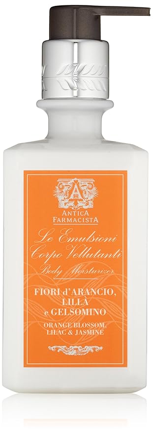 Antica Farmacista Body Moisturizer - Moisturizing Scented Lotion - Premium Body Moisturizer - Luxury Gift for Women & Men - Hand & Skin Hydration - Orange Blossom, Lilac and Jasmine, 10 Fl Oz-Velvo Beauty