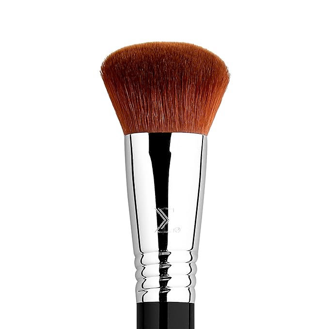 Sigma Beauty F47 Multitasker Makeup Brush – Multi-Use Face Makeup Brush for Blending, Contouring, & Buffing, Use with Foundation, Blush, Bronzer, Contour, or Highlighter (1 Brush)-Velvo Beauty