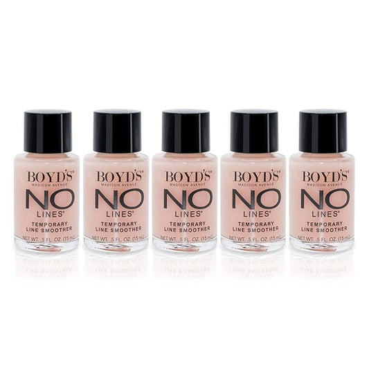 Boyd's Renoir No Lines Temporary Wrinkle Remover- For Forehead, Eyes, Lips, 0.5 fl oz (5-Pack)-Velvo Beauty