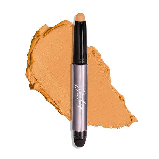 Julep Eyeshadow 101 Cream-to-Powder Waterproof Shadow Stick – Marigold Matte – Long-Lasting, Crease-Proof, Warm Golden Undertones Matte Cream Eyeshadow with Built-in Smudger-Velvo Beauty