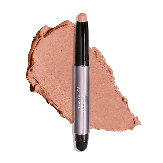 Julep Eyeshadow 101 Cream-to-Powder Waterproof Shadow Stick – Clay Matte – Long-Lasting, Crease-Proof, Natural Matte Eyeshadow with Built-in Smudger-Velvo Beauty