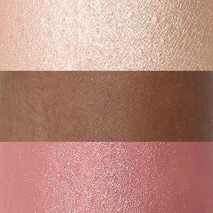 FOCALLURE 3 Pcs Cream Contour Sticks,Shades with Highlighter & Bronzer & Blush,Non-greasy Long-wear Face Contouring Pen,Easy to Sculpt the Face and Create a Lightweight Finishing Makeup,TAN-Velvo Beauty