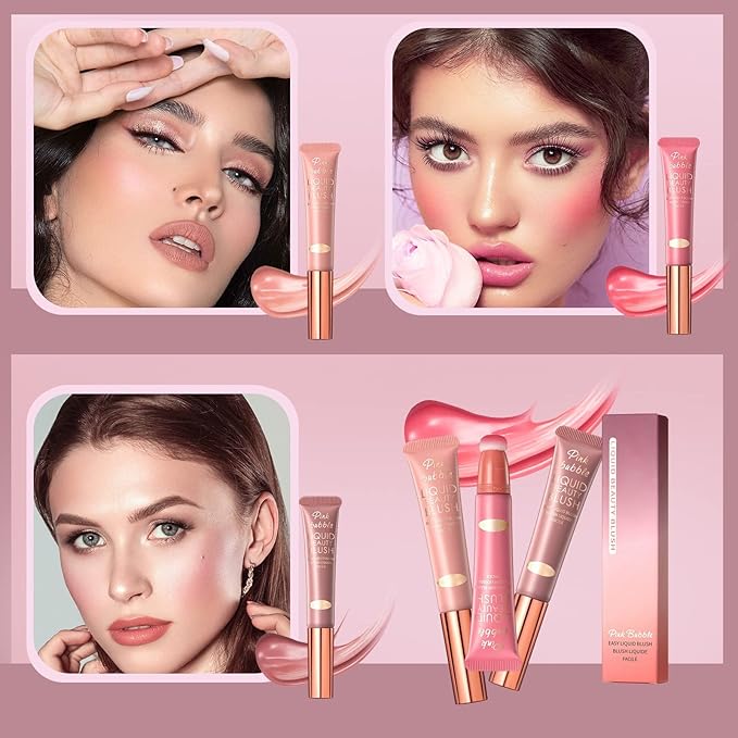 Blush Beauty Wand Cream Blush Stick for Cheeks and Lips,Blush Creams Blush Highlighter,Easily Blendable,Stick Blush Smudge Proof-Velvo Beauty