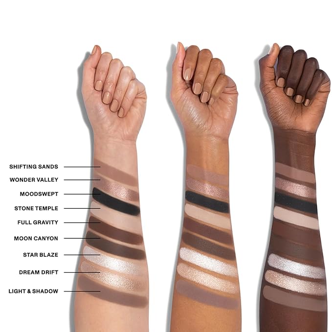 Morphe 9M Midnight Dune Artistry Palette - Cool-Toned Makeup Palette with Matte and Shimmer Finishes - Highly Pigmented Eye Makeup with a Blendable & Buildable Formula (0.35 oz)-Velvo Beauty