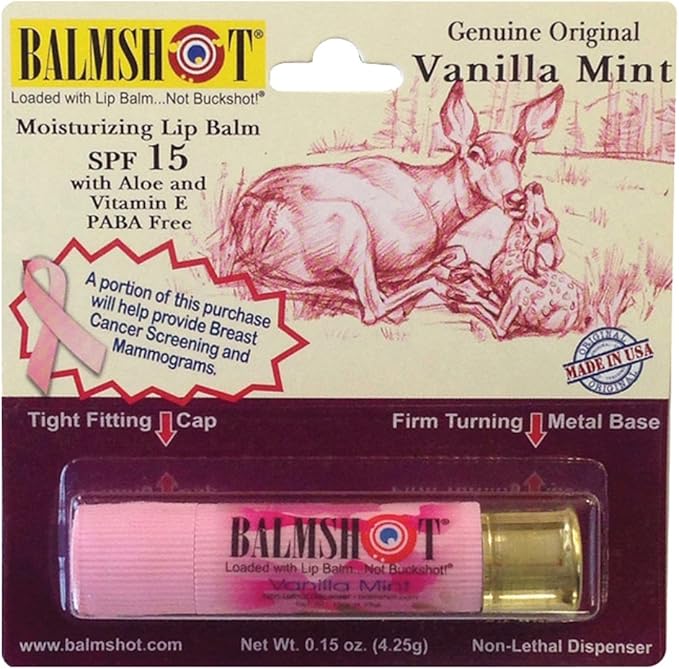 Balmshot Lip Balm Pink Camo-Velvo Beauty
