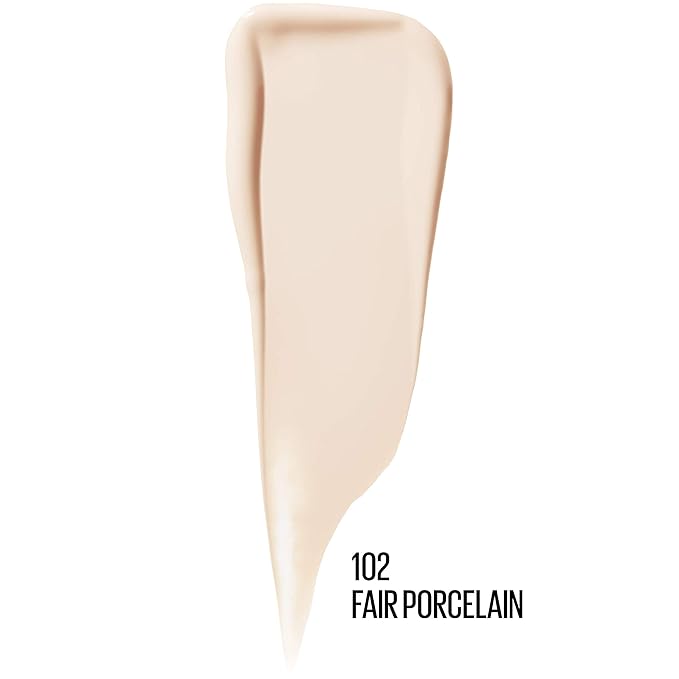 Maybelline Dream Urban Cover Flawless Coverage Foundation Makeup, SPF 50, Fair Porcelain-Velvo Beauty