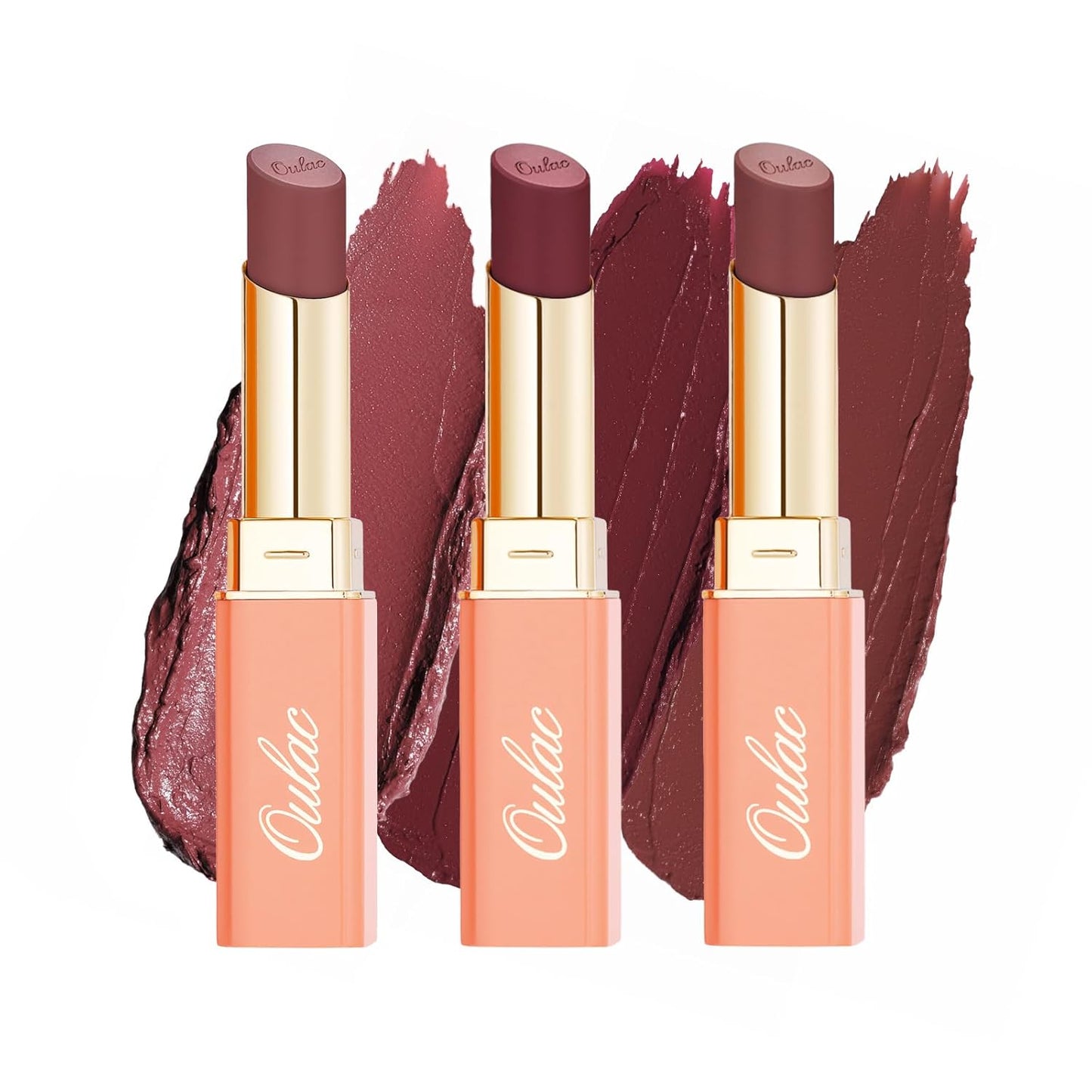 Oulac Sensual Glow Color Rich Satin Lipstick Set 1-Velvo Beauty