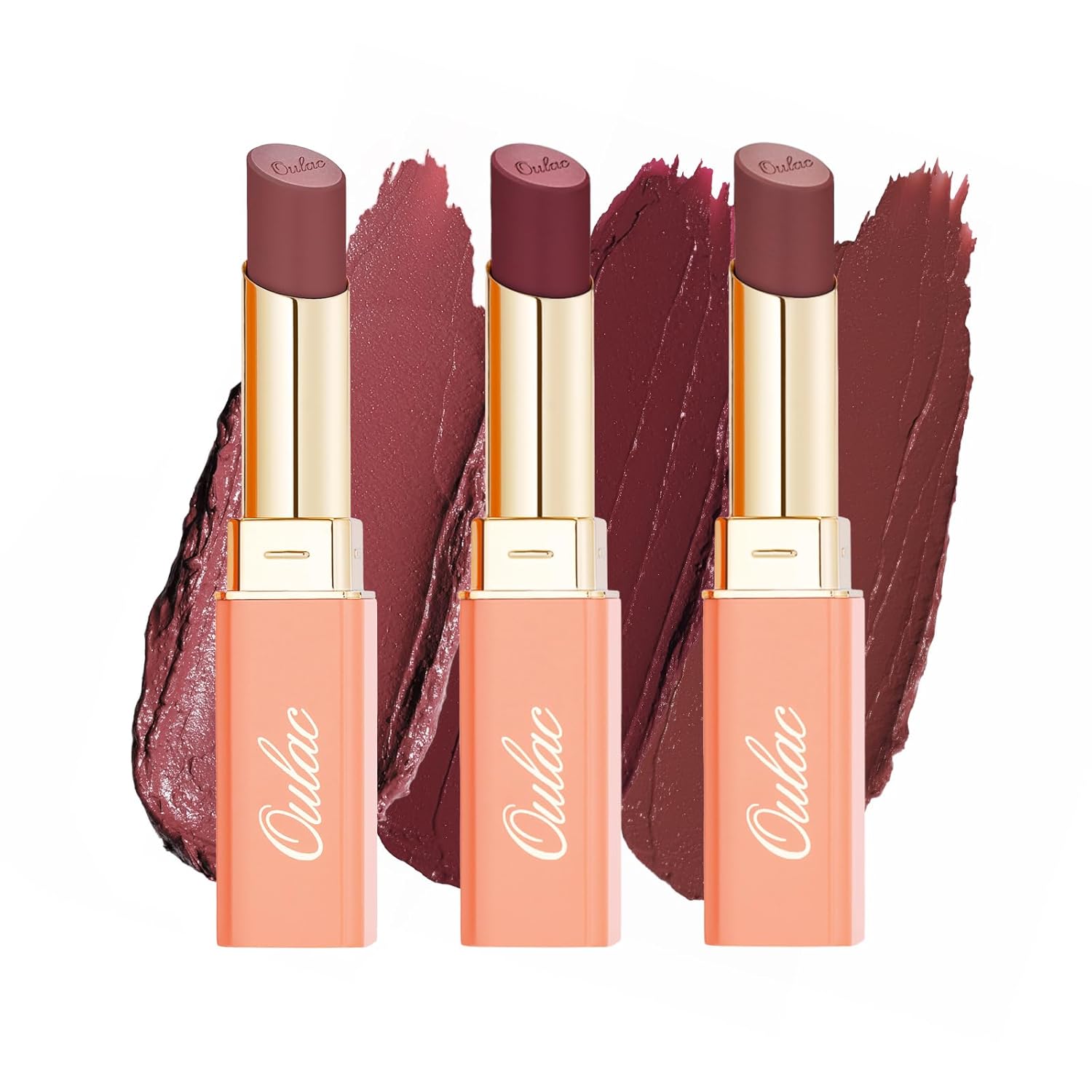 Oulac Sensual Glow Color Rich Satin Lipstick Set 1-Velvo Beauty