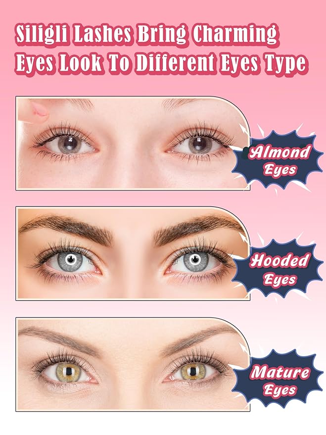 Eyelashes Natural False Lashes 14mm Eye Lashes with Thin Band 3D Volume Fake Eyelashes C Curl Wispy Lashes Natural Look 7 Pair-Velvo Beauty