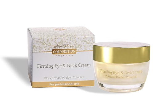 Mon Platin Gold Edition -Firming Eye&Neck Cream With Black Caviar&Golden Complex 50ml-Velvo Beauty