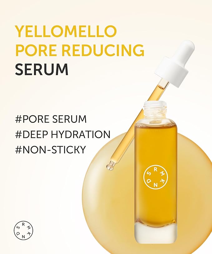 SERUMKIND Pore tightening and Refining Serum Korean Face Skincare - Natural Salicylic acid - Yellowmello Extract 92% -1 fl.oz.-Velvo Beauty