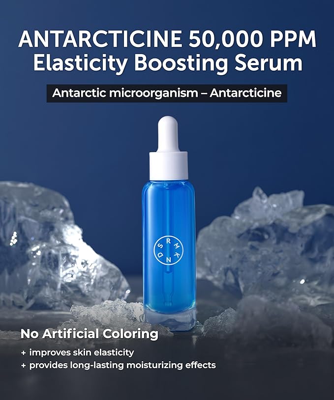 SERUMKIND Deep Antarctic Serum - Lifting, Plumping Korean Skincare – Antarcticine™ Marine Ingredient and Beta Glucan – Improves Elasticity and Firming - Vegan, Cruelty Free, Unscented – 1.01 fl.oz.-Velvo Beauty