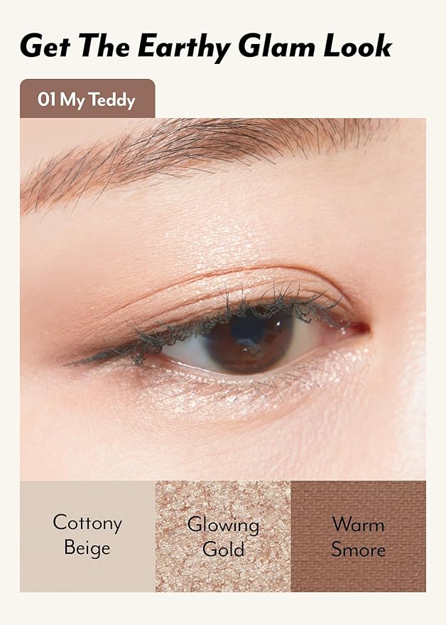I'M MEME Wonder Soft Layer Palette - 7 Shades | Portable Size, Versatile, Blendable, Neutral Colors with Soft Texture, 01 My Teddy, 0.23 Oz-Velvo Beauty
