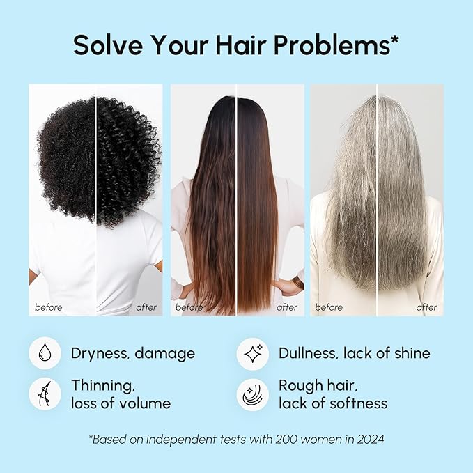 MAREE Hair Mask Conditioner for Women and Men - Hydrating Moisturizing Color Safe Deep Conditioner For Dry Damaged Curly Color Treated Fine Hair - Women's and Men's Acondicionador Para Cabello Rizado-Velvo Beauty