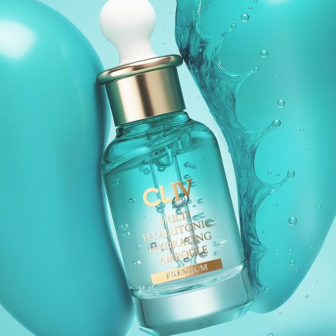 Multi Hyaluronic Hydrating Ampoule 30ml / 1.01 fl oz – Korean Skincare Nourishing Serum with 85% Hyaluronic Acid, 8-Layer Hydration Technology, Ceramides & Panthenol for Deep Moisture Care-Velvo Beauty