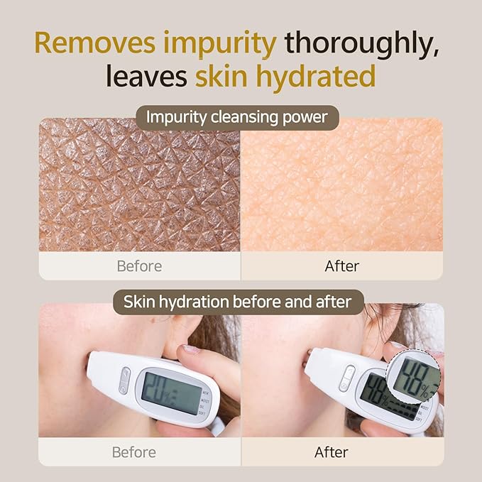 Rice Mask Cleanser 6.76 fl oz - Glow-Boosting & Hydrating Face Wash with Jeju Rice & Natto Gum, Gentle Exfoliating Daily Foam Cleanser, Deep Pore Cleansing, Non-Irritating- Korean Skin Care-Velvo Beauty