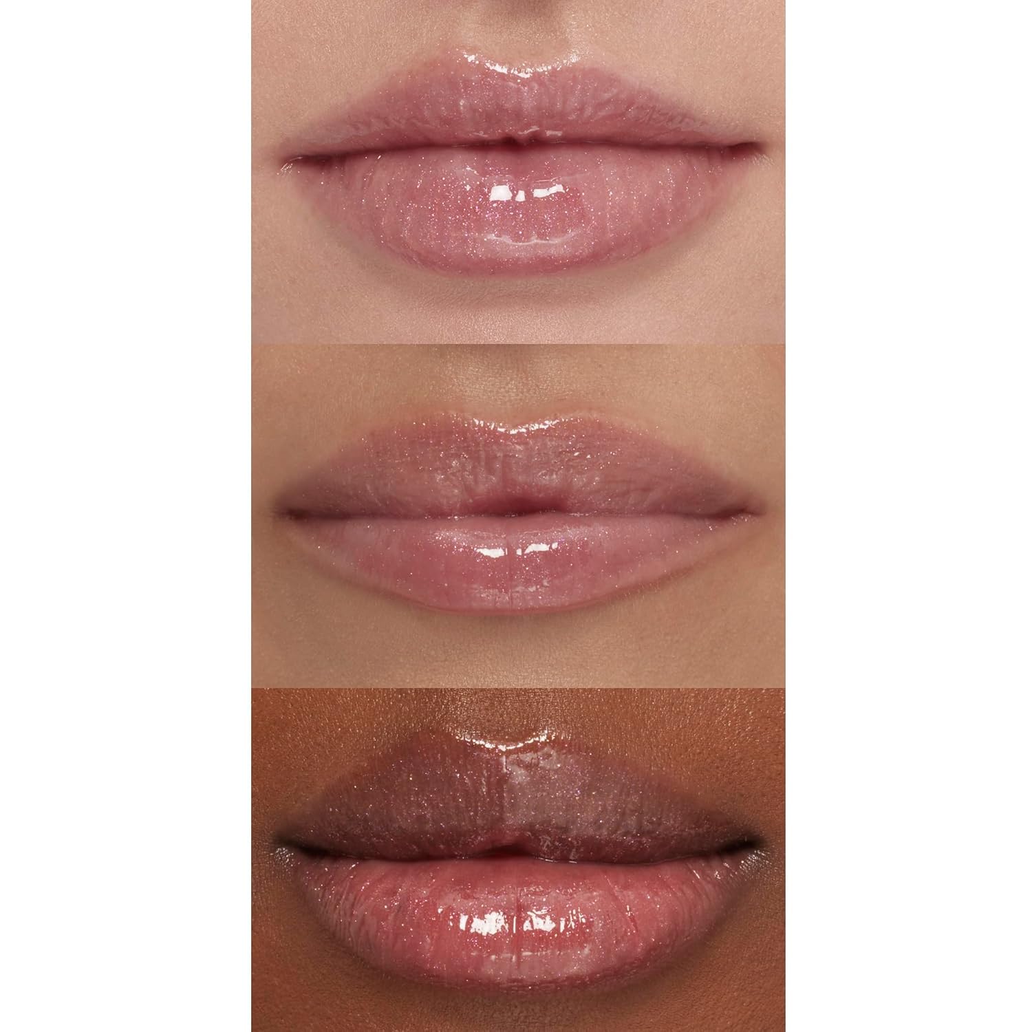 e.l.f. Lip Plumping Gloss, High-Shine Sheer Color, Hydrates & Creates Fuller Lips With Vitamin E, Vegan & Cruelty-Free, Pink Sugar, 0.1 Fl Oz-Velvo Beauty