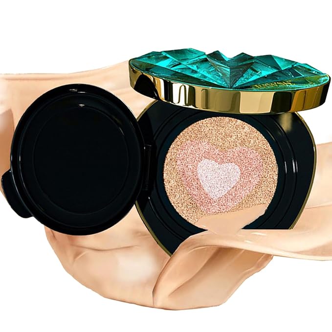 Full Coverage Foundation Air Cushion CC Cream Concealer Moisturizing Nourishing Natural Long-Lasting Even Skin Tone For All Skin Types-Velvo Beauty
