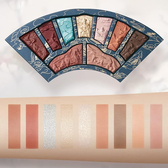 FLORASIS Floral Engraving Odey Makeup Palette (The Encounter)-Velvo Beauty