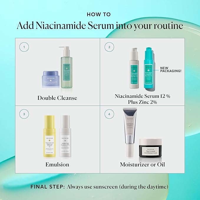 Naturium Niacinamide Face Serum 12% Plus Zinc 2% Jumbo, Anti-Aging, Pore Minimizer & Dark Spot Corrector with Hyaluronic Acid & Vitamin E, Vegan & Cruelty-Free, 2 oz-Velvo Beauty