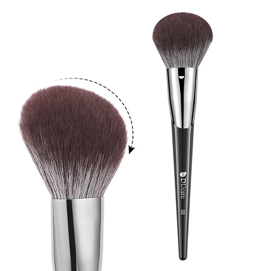 DUcare Powder Brush for Loose Powder - Fluffy Makeup Brushes with Soft Synthetic Bristles for Setting Powder/Blush/Highlighter, Large Face Makeup Brush for Flawless Application-Velvo Beauty