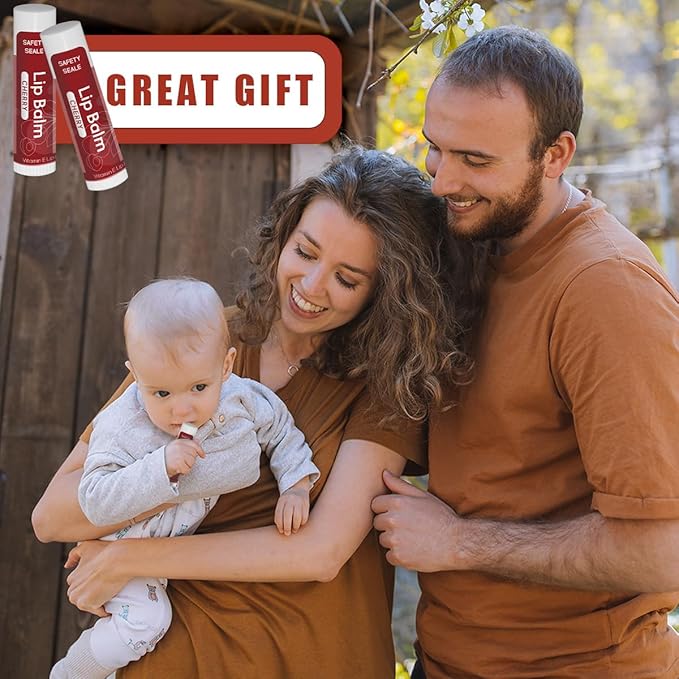 84 Pack Natural Lip Balm Bulk with Vitamin E and Coconut Oil Valentine's Day best choice- Moisturizing, Soothing, and Repairing Dry and Chapped Lips - 14 Flavors - Non-GMO-Velvo Beauty