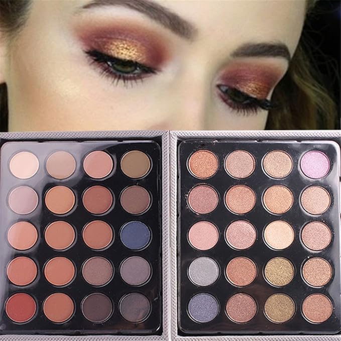 Pure Vie All In One Makeup Palette Gift Set Including 94 Eyeshadow, 12 Concealer, 3 Pressed Powder, 12 Lip Gloss, 3 Blush, 8 Eyebrow Powder - Harmony Makeup Contouring Kit for Salon and Daily Use #N4-Velvo Beauty