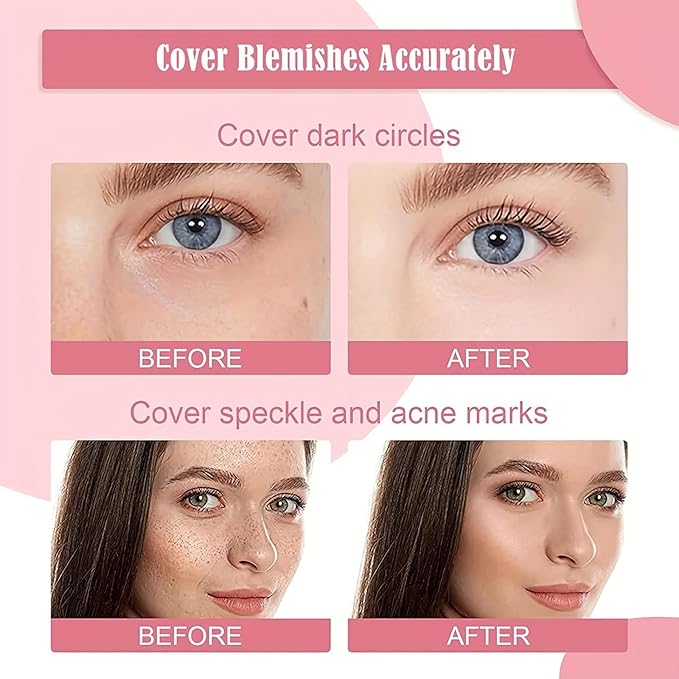 6 Colors Cream Blush Palette + 6 Colors Concealer Cream Contour Palette, Carla Secret Makeup Palette, Foundation Palette with 11 Pcs Makeup Brush Set, Long Wearing Blendable Full Coverage-Velvo Beauty