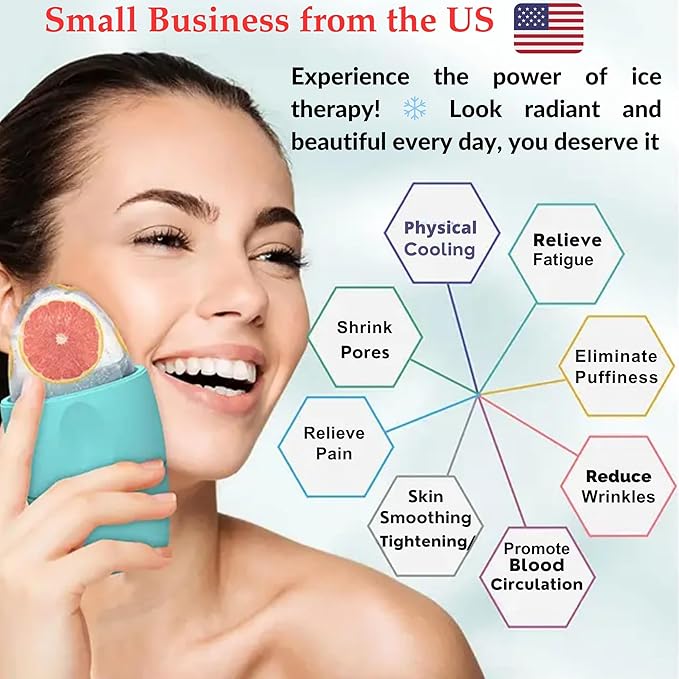 Facial Steamer and Ice Roller – 3-in-1 Nano Ionic Spa Kit for Deep Hydration and Pore Cleansing – Home Facial Care Set,auto Shut Off-Velvo Beauty