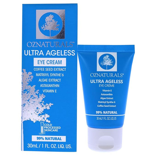 OZNaturals Anti Aging Face & Eye Cream With Collagen Peptides for Women - Day & Night Under Eye Wrinkle Cream For Dark Circles, Acne Scars & Puffiness-Velvo Beauty