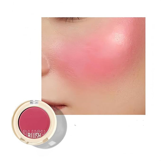 Shiny Blush 12 Color Cream High-Pigmented Buildable Face Blush Long-Lasting Natural Look Face Blush for Cheeks (Color 11)-Velvo Beauty
