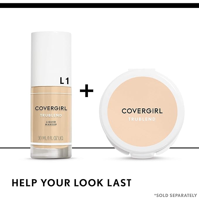 Covergirl Trublend Liquid Makeup Foundation, L5 Creamy Natural, 1 Fluid Ounce (Pack of 2)-Velvo Beauty