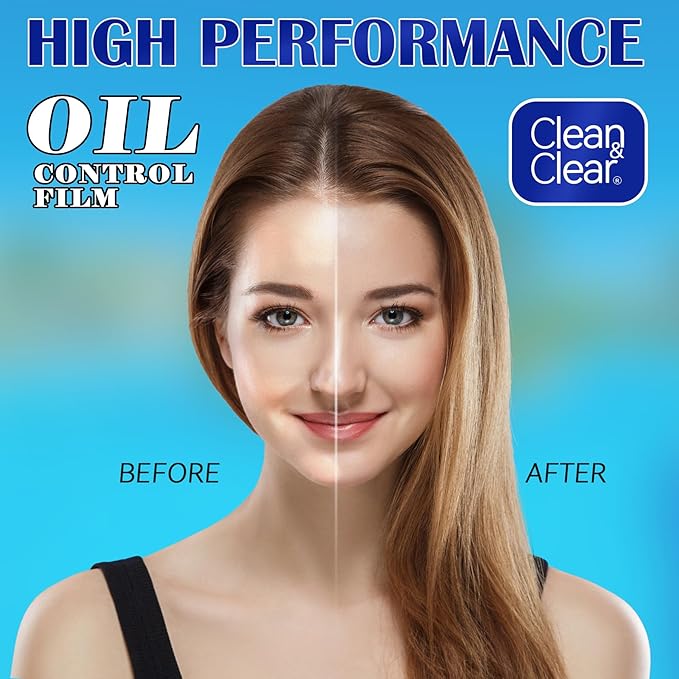 Oil Blotting Sheets From China Replacment for Clean&Clear Oil Absorbing Sheets,2 Pack(total 120sheets) Oil Control Film for Face,High-performance Handy Face Blotting Paper for Oily Skin-Velvo Beauty