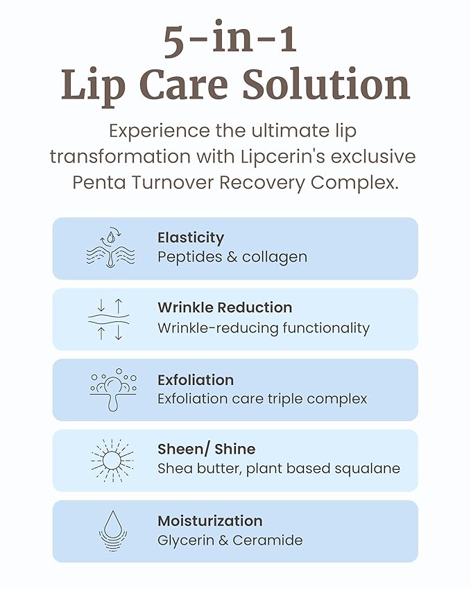 Glint Lipcerin (Icy Blue, 0.5fl oz) - Long Lasting Hydrating lip gloss with Shea Butter for a Natural Looking, Korean Skin care Ideal for Chapped, Dry, Cracked, or Damaged Lips-Velvo Beauty