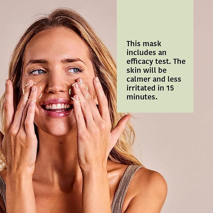 IROHA NATURE Comforting & Hydrating Tissue Face Mask with Aloe Vera | 15 Pieces | Aftersun Effect | 96% Natural Ingredients-Velvo Beauty