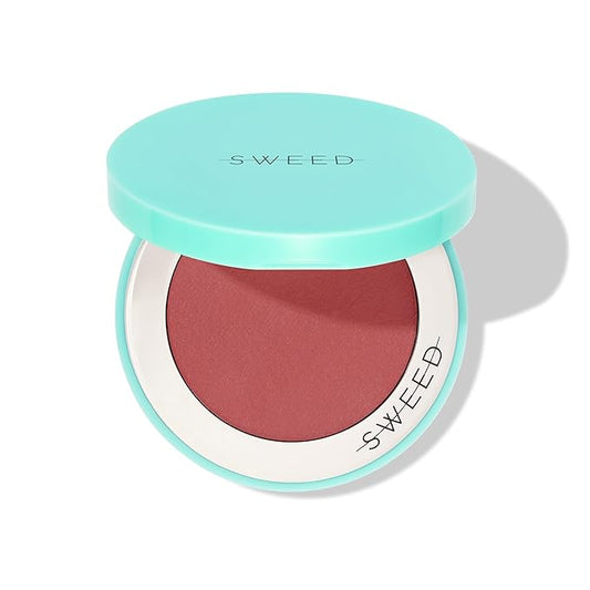 SWEED - Air Blush Cream | High Pigmented, Velvet Finish | Vegan, Cruelty-Free, Clean Beauty (Fancy Face, 1.4 oz | 40 g)-Velvo Beauty