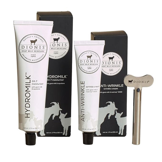 Dionis Goat Milk Skincare Essentials Skincare Set - Cruelty Free, Paraben Free, For All Skin Types-Velvo Beauty