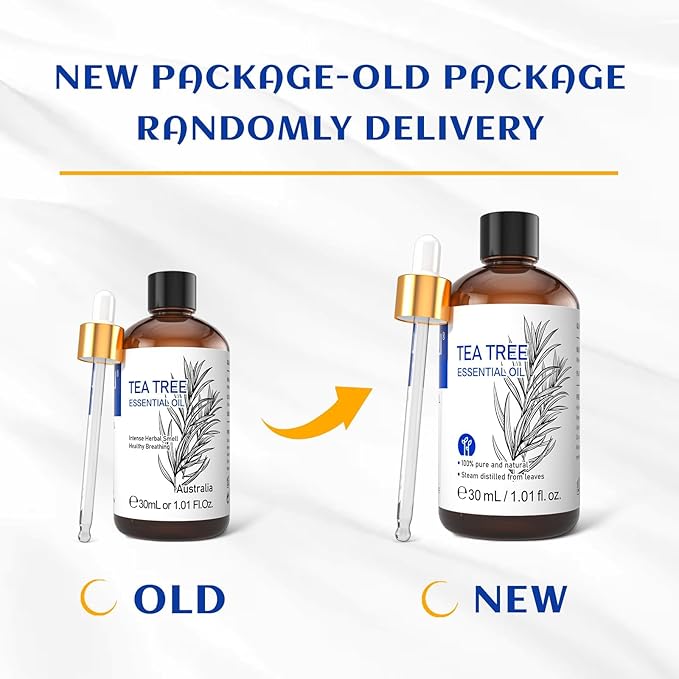 HIQILI 1 Fl Oz Tea Tree Oil, Nail Growth, Hair Restoration, Can be Added to Shampoo, Body wash, Foot Soak Use - 30ML-Velvo Beauty