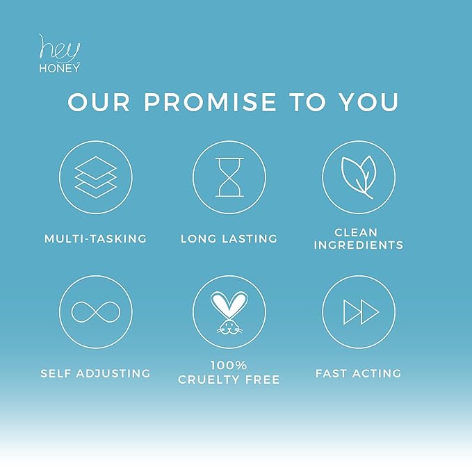 Hey Honey Skincare Be Clear - Acne Spot Treatment Overnight, Pimple Drying Lotion, Use Over Zits Whitehead & Blemishes 1 OZ-Velvo Beauty