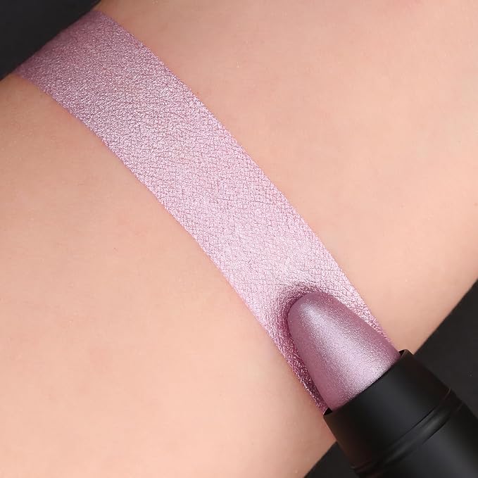 FOCALLURE Ultra Chic Metallic Lipstick,Rich Vitamin E Lip Crayon,Lightweight Shinning Color without Drying or Fading,Long Lasting Lips Makeup,#28 Faded-Velvo Beauty